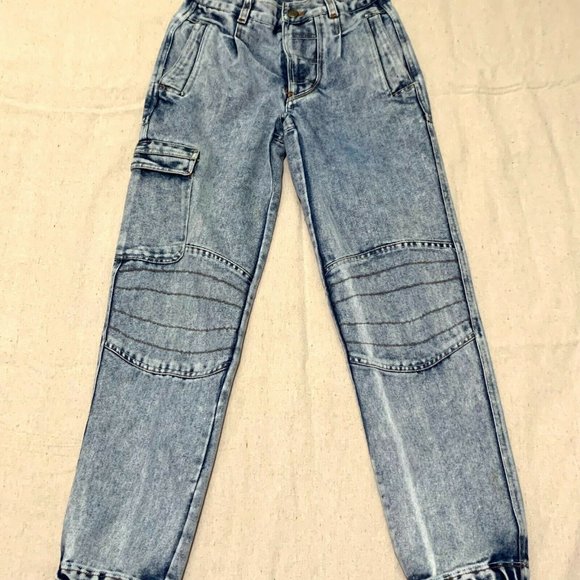 Priority プライオリティー フリルデニムパンツ 38 美品 www.pibid.org